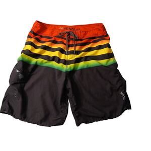 VNTG Honolua Surf Boardshorts Mens 36‎ Raggae Tropical Hawaii Festival Bohemian